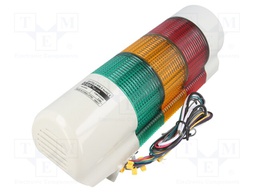 Signaller: signalling column; Colour: red/amber/green; LED; IP54