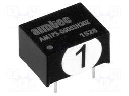 Converter: DC/DC; 1W; Uin: 4.5÷5.5VDC; Uout: 5VDC; Iout: 200mA; DIP8