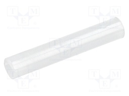 Spacer sleeve; LED; Øout: 4mm; ØLED: 3mm; L: 23mm; natural; UL94V-2