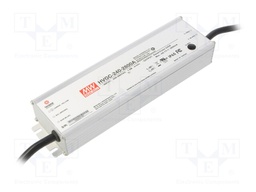 Power supply: switched-mode; LED; 240W; 42.9÷85.7VDC; 1400÷2800mA
