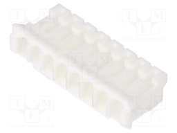 Plug; wire-board; female; 140; 2mm; PIN: 8; w/o contacts; for cable