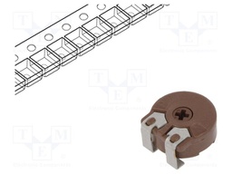 Potentiometer: mounting; single turn,horizontal; 100kΩ; 330mW