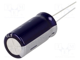 Capacitor: electrolytic; low impedance; THT; 22uF; 400VDC; ±20%