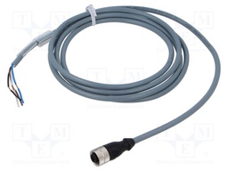 Cable: for sensors/automation; PIN: 4; straight; 2m; M12; 250VDC