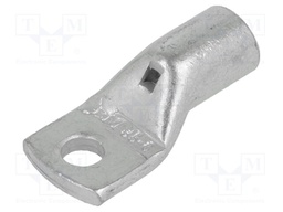 Ring tube terminal; M6; 25÷35mm2; crimped; for cable; tinned