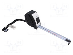 Measuring tape; L: 5m; Width: 19mm; Enclos.mat: ABS,rubber