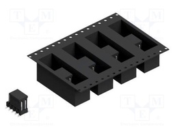 Connector: pin strips; pin header; male; PIN: 10; 2.54mm; SMT; 2x5