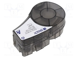 Heat shrink sleeve; 2.13m; white; Character colour: black