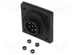 Connector: circular; socket; male; PIN: 7; Buccaneer Standard; IP68