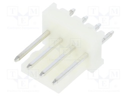 Socket; wire-board; male; PIN: 4; 2.54mm; THT; MAS-CON; tinned
