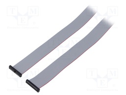 Ribbon cable with IDC connectors; Tape ph: 0.64mm; 1016mm
