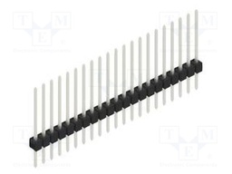 Connector: pin strips; pin header; male; PIN: 21; 2.54mm; THT; 1x21