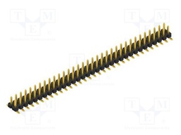 Connector: pin strips; pin header; male; PIN: 66; 2.54mm; SMT; 2x33