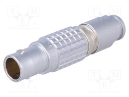 Connector: circular; Series: 1B; plug; male; soldering; for cable