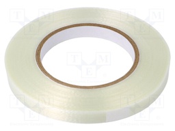 Tape: electrical insulating; W: 12mm; L: 50m; Thk: 85um; acrylic