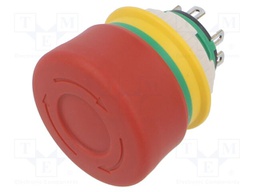 XA; IP65; -25÷60°C; Switch: emergency stop; Contacts: NC + NO