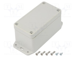 Enclosure: multipurpose; X: 50mm; Y: 95mm; Z: 50mm; with fixing lugs