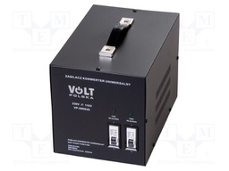 Autotransformer; 110VAC,230VAC; Power: 5000VA; Usec.1: 110V