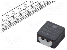 Inductor: wire; SMD; 2.2uH; 5.2A; 20mΩ; 5.5x5x3mm; ±20%; -55÷155°C