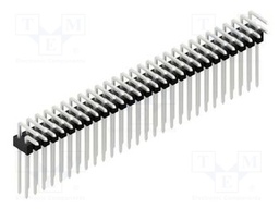 Connector: pin strips; pin header; male; PIN: 56; 2.54mm; THT; 2x28