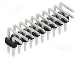 Connector: pin strips; pin header; male; PIN: 20; 2mm; THT; 2x10