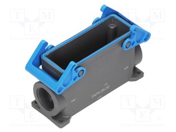 Enclosure: for HDC connectors; HYGENIC T-Type/H; size 104.27