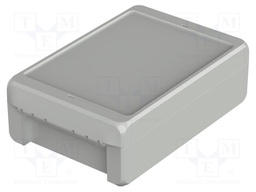 Enclosure: multipurpose; X: 125mm; Y: 191mm; Z: 60mm; BOCUBE; grey