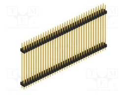 Connector: pin strips; pin header; male; PIN: 70; 2.54mm; THT; 2x35