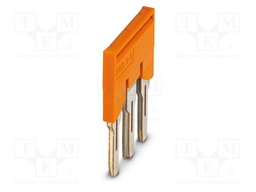Bridge; PA; L: 29.6mm; ways: 3; W: 22.9mm; H: 29.6mm; Body: orange