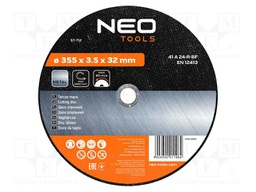 Cutting wheel; Ø: 350mm; Holder: assembly hole; Øhole: 32mm