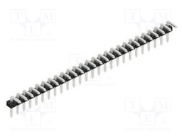 Connector: pin strips; pin header; male; PIN: 26; 2mm; THT; 1x26