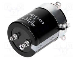 Capacitor: electrolytic; 2700uF; 450VDC; Ø76.2x100mm; ±20%; 20000h