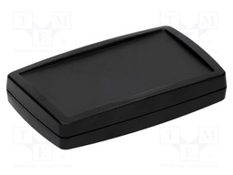 Enclosure: multipurpose; X: 60mm; Y: 97mm; Z: 19mm; ABS; black