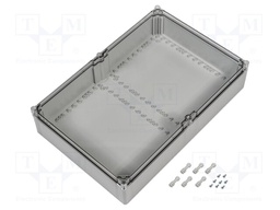 Enclosure: multipurpose; X: 400mm; Y: 600mm; Z: 132mm; FPC; IP66,IP67