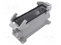 Enclosure: for rectangular connectors; Han B; size L32B; M40