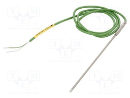 Sensor: temperature; thermocouple K; Insulation: silicone; cl.1