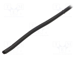 Protective tube; Conduit size: 10; LDPE; black; L: 100m; Øint: 7mm