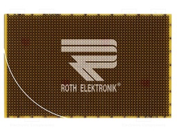 Board: universal; double sided,prototyping; W: 100mm; L: 160mm