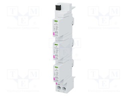 Surge arrester; Type 2+3; for DIN rail mounting