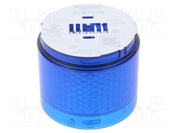 Module: light signaller; blue; LED; 24VDC; 24VAC; IP66; Ø70x59.3mm
