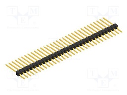 Connector: pin strips; pin header; male; PIN: 32; 2.54mm; SMT; 1x32