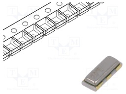 Resonator: ceramic; 8MHz; SMD; 3.2x1.3x0.7mm; Tol: ±0.5%; -40÷125°C