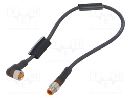 Cable: for sensors/automation; PIN: 3; 0.3m; Indication: LED