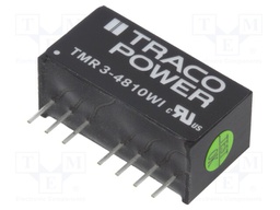 Converter: DC/DC; 3W; Uin: 18÷75V; 3.3VDC; Iout: 700mA; SIP8; 4.8g