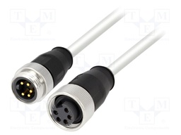 Cable: for sensors/automation; 7/8"-7/8"; 0.3m; male; female; plug