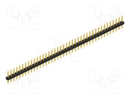 Connector: pin strips; pin header; male; PIN: 40; 2mm; THT; 1x40