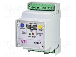 Earth leakage Relay; for DIN rail mounting; IP20; -10÷60°C; 3VA