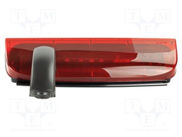 Rear view camera; 115°; black,red; 12VDC; Kit: camera; screw; IP67