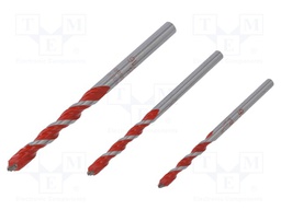 Drill set; Application: for wall,wood,metal,ceramic tile,steel