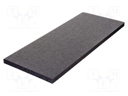 Accessories: foam insert; 1200x500x40mm; 2pcs.